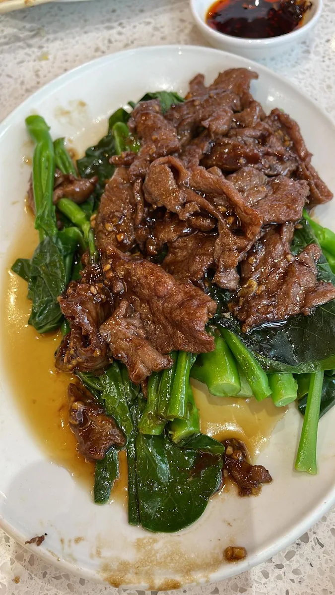 牛肉唐芥蘭 chinese broccoli w beef